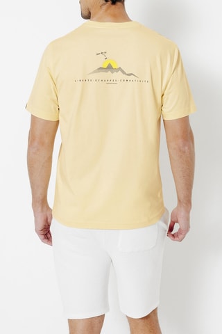 T-shirt regular en coton biologique Tour de France - Jaune