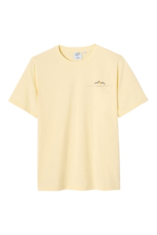 T-shirt regular en coton biologique Tour de France - Jaune