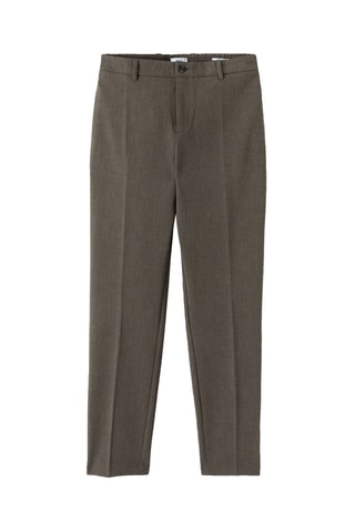 Pantalon tapered - Marron