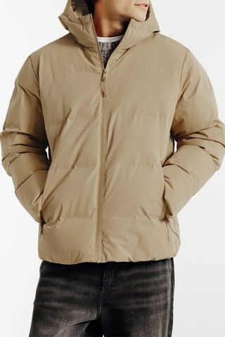 Doudoune à capuche - Beige