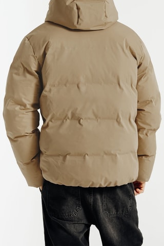 Doudoune à capuche - Beige