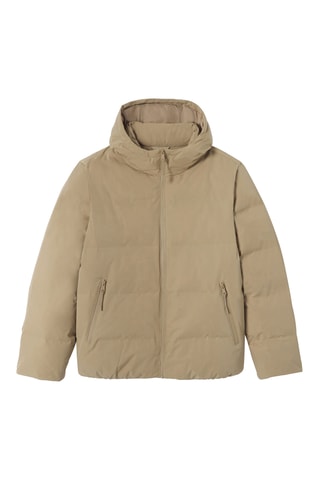 Doudoune à capuche - Beige