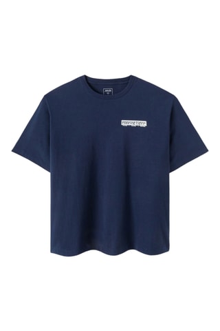 T-shirt relax - Bleu marine