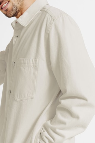 Surchemise regular en jean - Beige