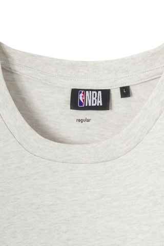 T-shirt en coton biologique Milwaukee Bucks - Beige