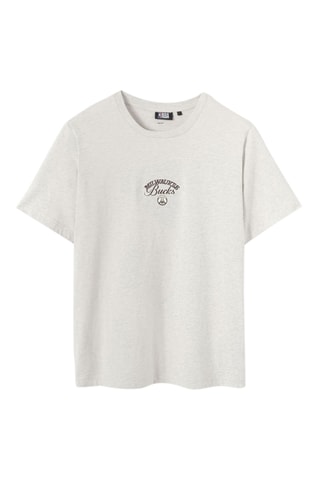 T-shirt en coton biologique Milwaukee Bucks - Beige