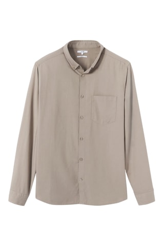 Chemise regular - Beige