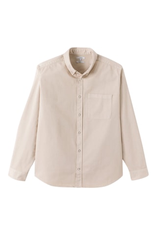 Surchemise regular - Ecru