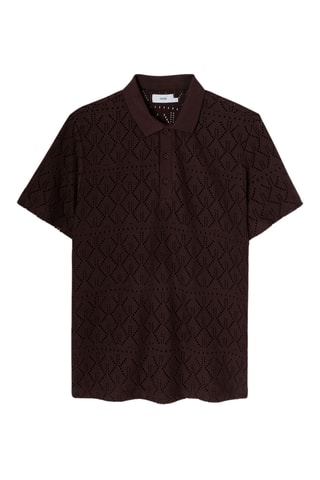 Polo regular - Marron