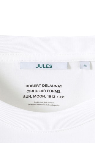 T-shirt regular en coton biologique - Blanc