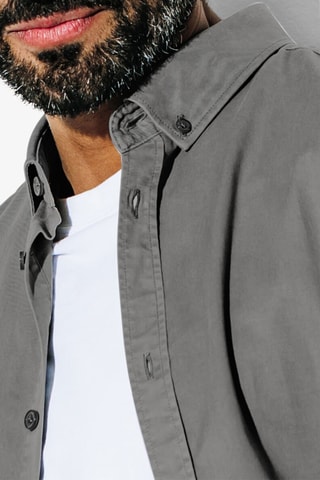 Chemise regular - Gris foncé