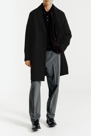 Manteau en laine - Noir