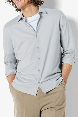 Chemise slim - Bleu clair