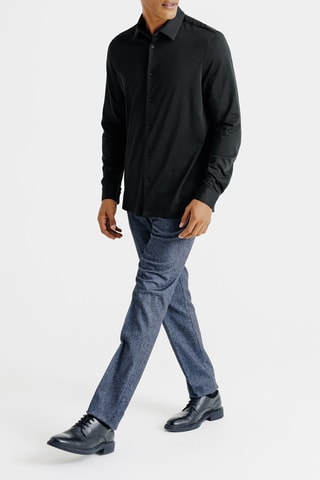Chemise slim - Noir