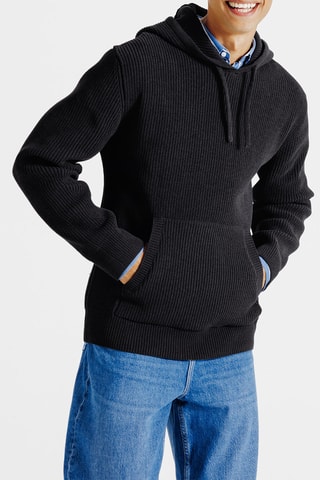 Sweat à capuche - Gris foncé