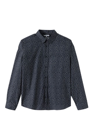 Chemise slim - Bleu nuit