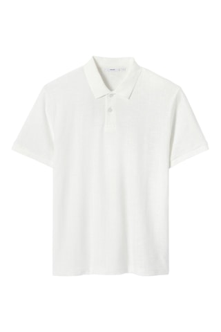 Polo regular - Ecru
