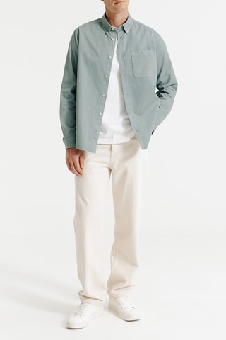 Chemise regular - Vert d’eau