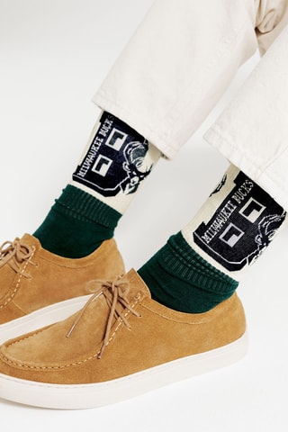 Chaussettes en coton biologique Bucks de Milwaukee - Kaki