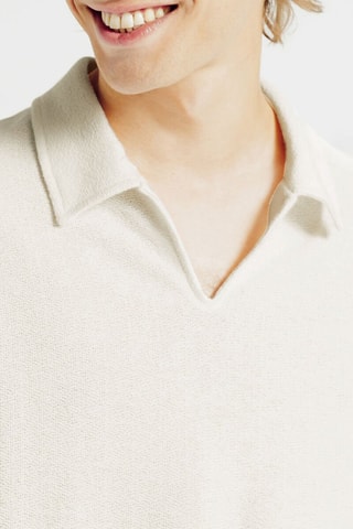 Polo regular - Ecru