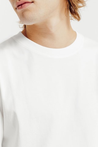 T-shirt regular en coton biologique - Blanc