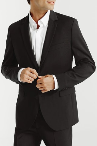 Veste en laine - Marron foncé