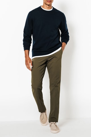 Pantalon droit - Kaki