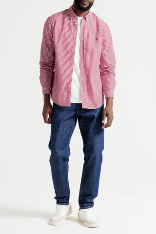Chemise relugar en coton biologique - Rouge