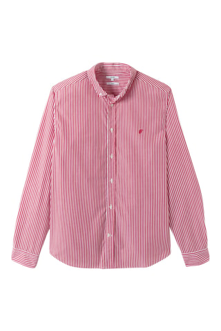 Chemise relugar en coton biologique - Rouge