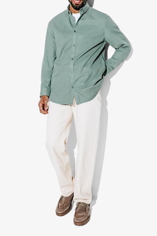 Chemise regular - Vert d’eau