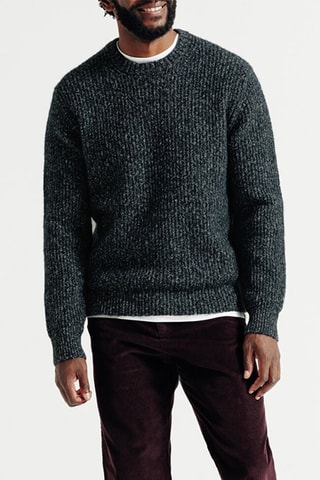 Pull - Bleu marine chiné