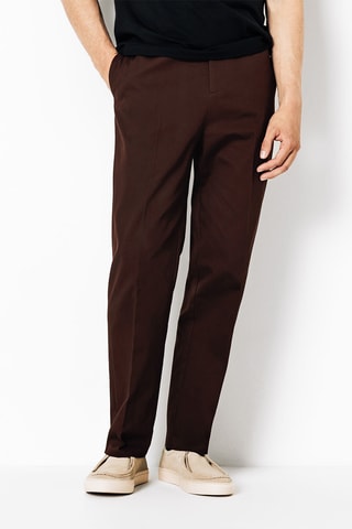Pantalon loose - Bordeaux