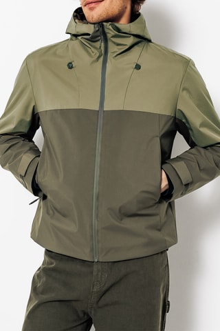 Veste à capuche - Vert
