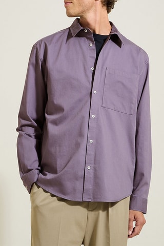 Chemise oversize - Mauve