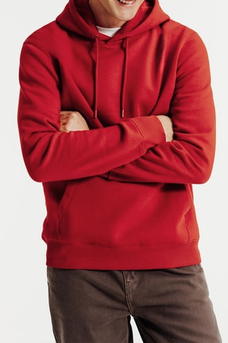 Sweat à capuche - Rouge