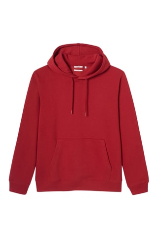 Sweat à capuche - Rouge