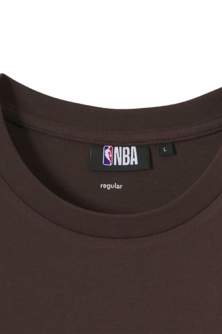 T-shirt regular en coton biologique Bulls de Chicago - Marron