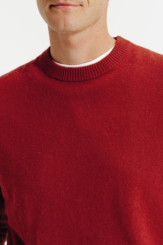 Pull en laine et cachemire - Rouge