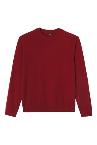 Pull en laine et cachemire - Rouge