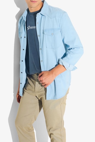 Pantalon regular - Vert clair