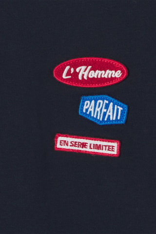 T-shirt regular - Bleu foncé