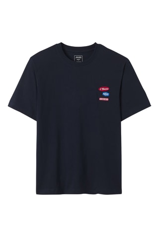 T-shirt regular - Bleu foncé