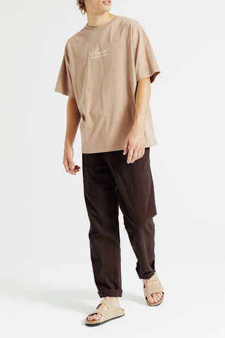 Pantalon loose - Marron