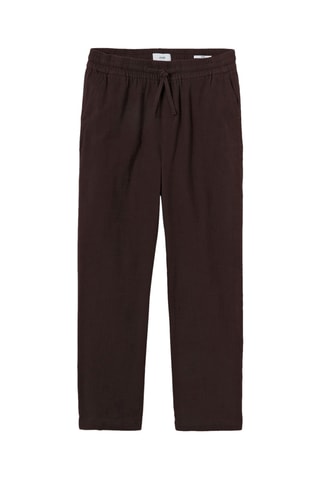 Pantalon loose - Marron