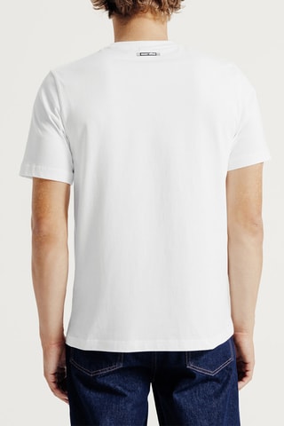 T-shirt regular en coton biologique Mickey Disney - Ecru