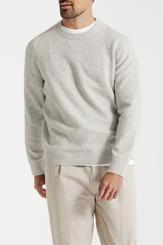 Pull - Gris clair chiné