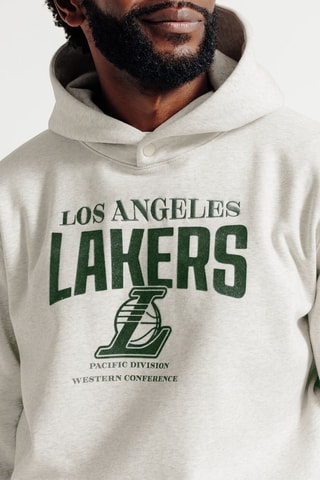 Sweat à capuche Los Angeles Lakers NBA - Beige chiné