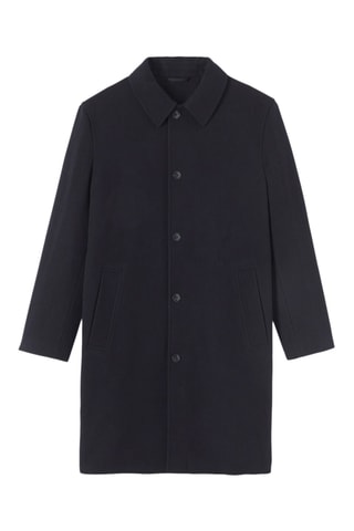 Manteau en laine - Bleu marine