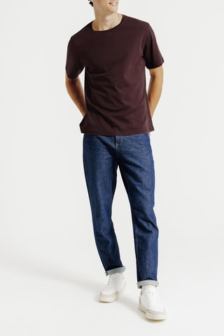 T-shirt regular - Bordeaux