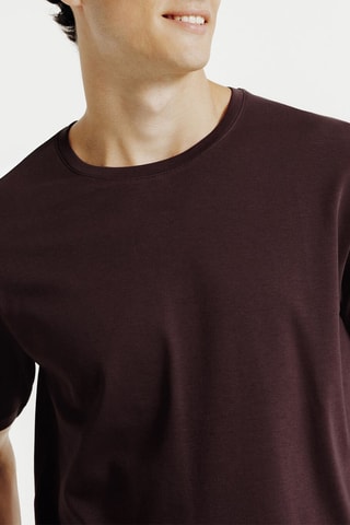 T-shirt regular - Bordeaux